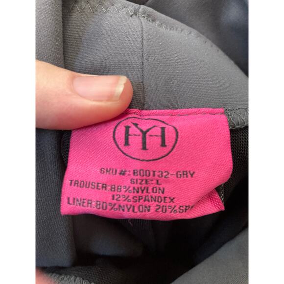 Hold your Haunches Compression Pants 800T32 Boot Cut Gray Size L - Picture 3 of 5